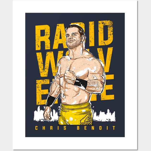 Chris Benoit Wall Art by lockdownmnl09